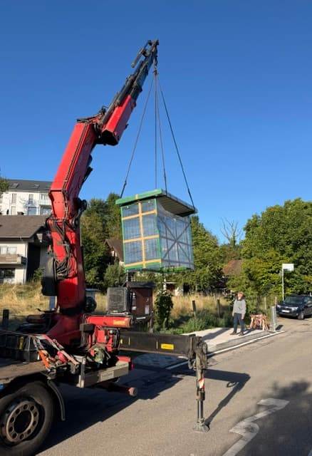 Buswarte-Häuschen Ziegelmatten
